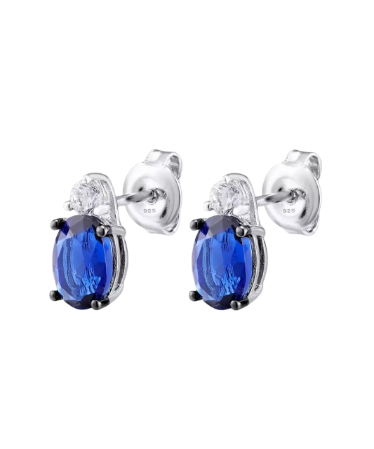 Sidabriniai auskarai su cirkoniais  - Goldinga