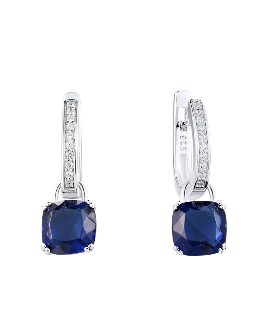 Sidabriniai auskarai su cirkoniais  - Goldinga