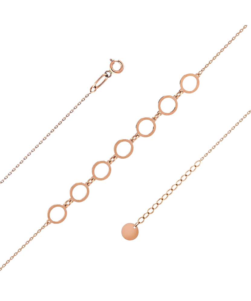 Auksinė apyrankė ant kojos  - Goldinga