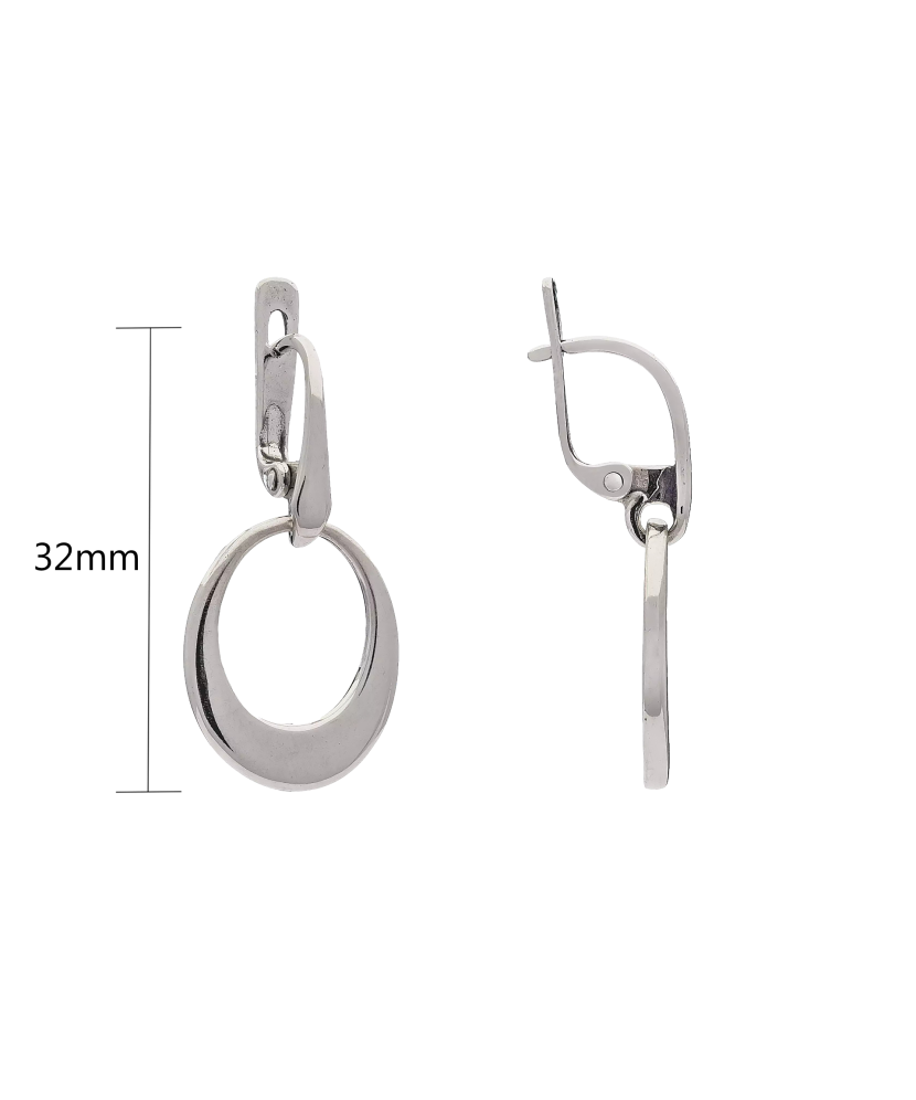 Sidabriniai auskarai  - Goldinga