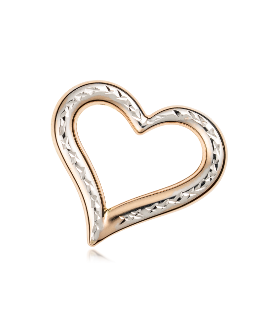 Auksinis pakabukas "Širdelė" - Auksiniai pakabukai - Goldinga