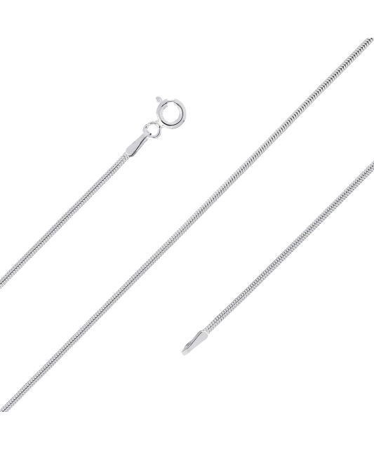 Sidabrinė Grandinėlė "Snake" 1.4mm  - Goldinga