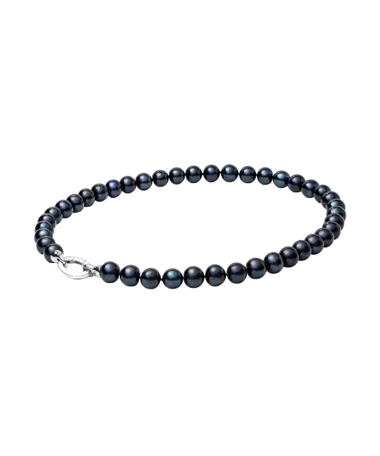 Perlų Vėrinys Su Sidabru  - Goldinga