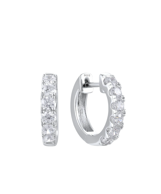 Sidabriniai auskarai su cirkoniais  - Goldinga