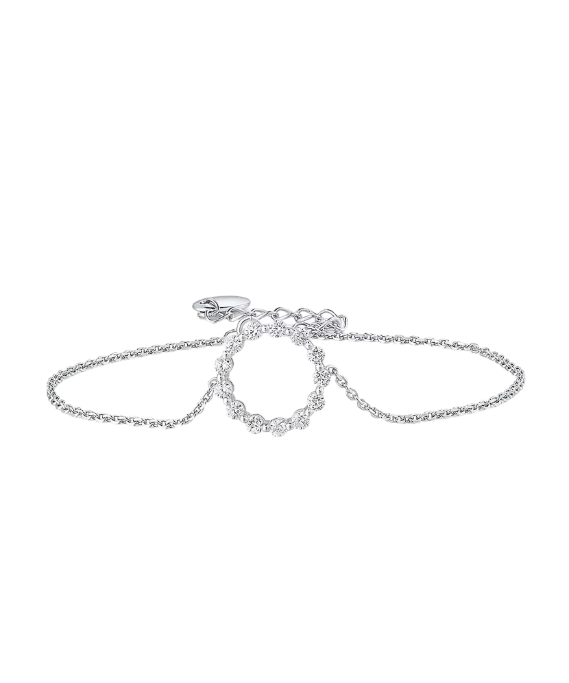 Sidabrinė apyrankė su cirkoniais  - Goldinga