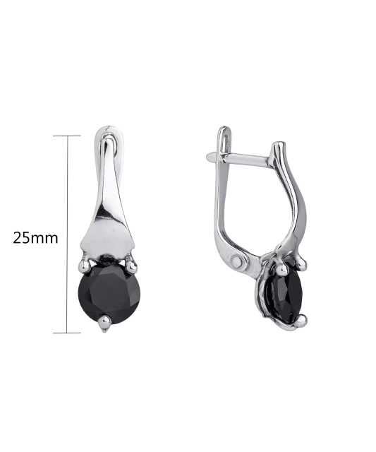 Sidabriniai auskarai su cirkoniu  - Goldinga