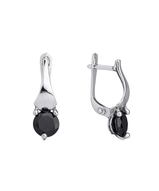 Sidabriniai auskarai su cirkoniu  - Goldinga