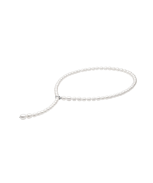 Perlų vėrinys su sidabru  - Goldinga