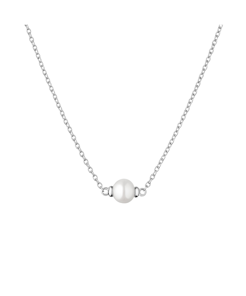 Sidabrinė grandinėlė su perlu  - Goldinga