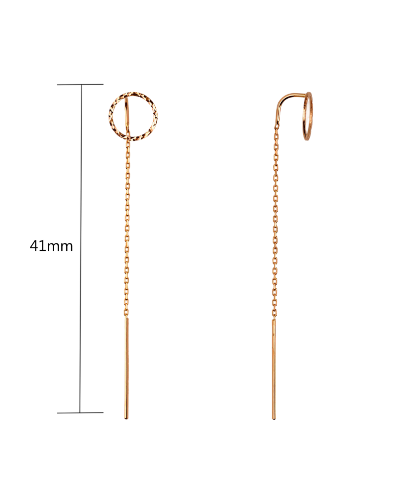 Auksiniai auskarai  - Goldinga