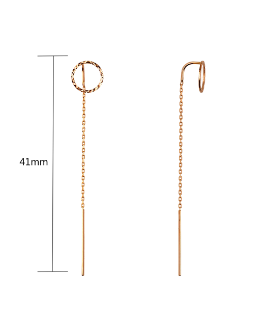 Auksiniai auskarai  - Goldinga