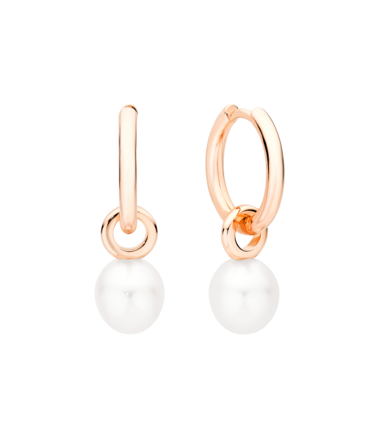 Paauksuoti Sidabriniai Auskarai Su Perlais - Auskarai su perlais - Goldinga