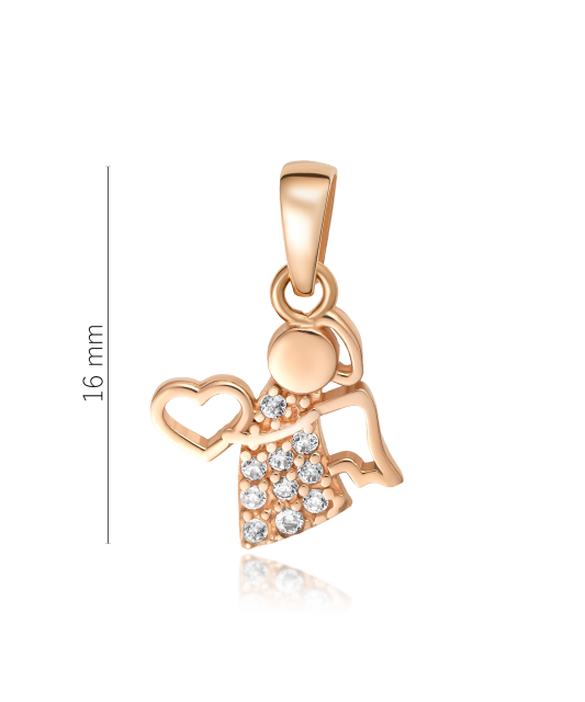 Auksinis pakabukas "angelas" - Auksiniai pakabukai - Goldinga