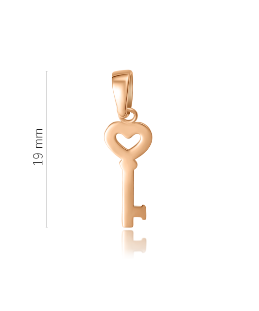 Auksinis pakabukas "Raktas" - Auksiniai pakabukai - Goldinga