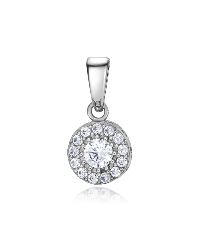 Auksinis pakabukas su cirkoniais - Auksiniai pakabukai - Goldinga