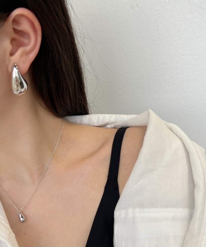 Sidabriniai auskarai 30mm - Sidabriniai auskarai - Goldinga