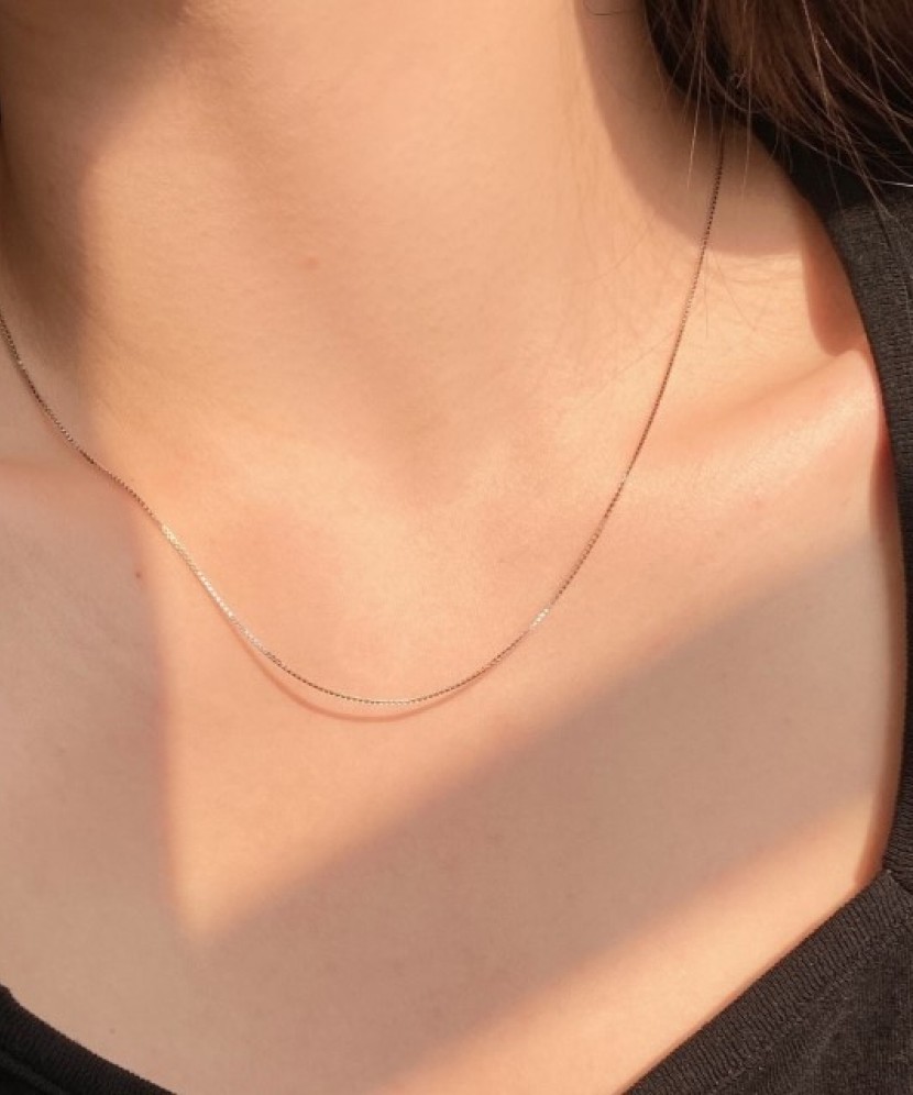 Sidabrinė grandinėlė "Box"