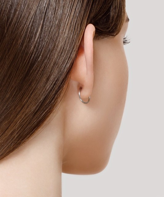 Sidabriniai auskarai rinkutės 10mm - Sidabriniai auskarai - Goldinga