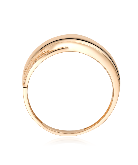 Auksinis žiedas su cirkoniais