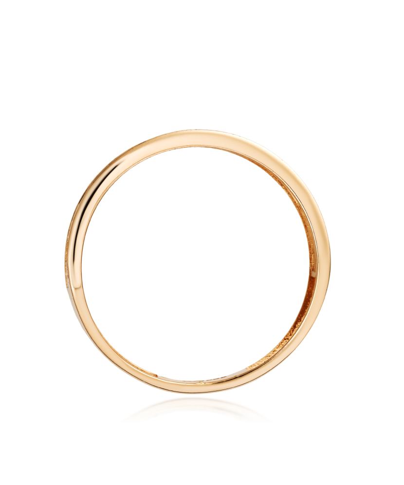 Auksinis žiedas su cirkoniais