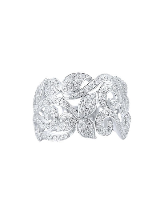 Sidabrinis žiedas su cirkoniais