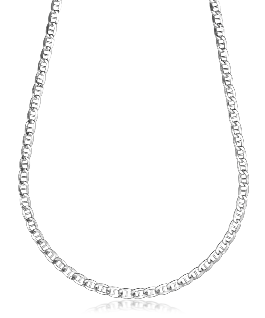 Sidabrinė grandinėlė "Marina" 4.2mm - Sidabrinės grandinėlės - Goldinga