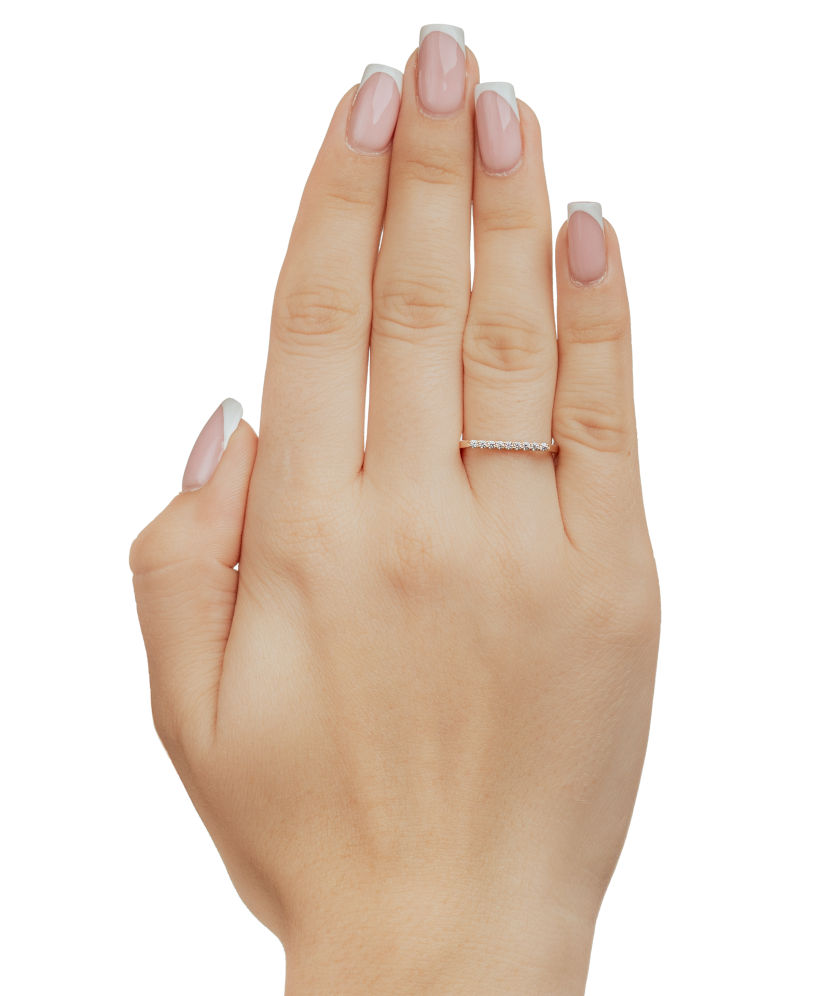 Auksinis žiedas su cirkoniais