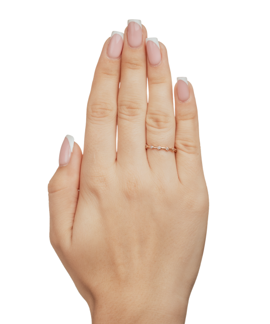 Auksinis žiedas su cirkoniais