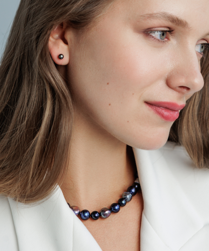 Perlų Vėrinys Su Sidabru