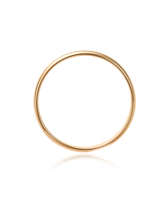 Auksinis vestuvinis žiedas 4mm  - Goldinga