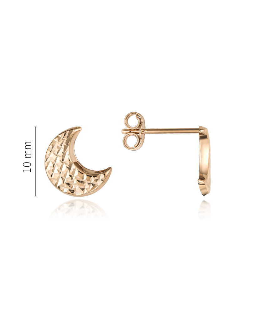 Auksiniai auskarai "Mėnulis"