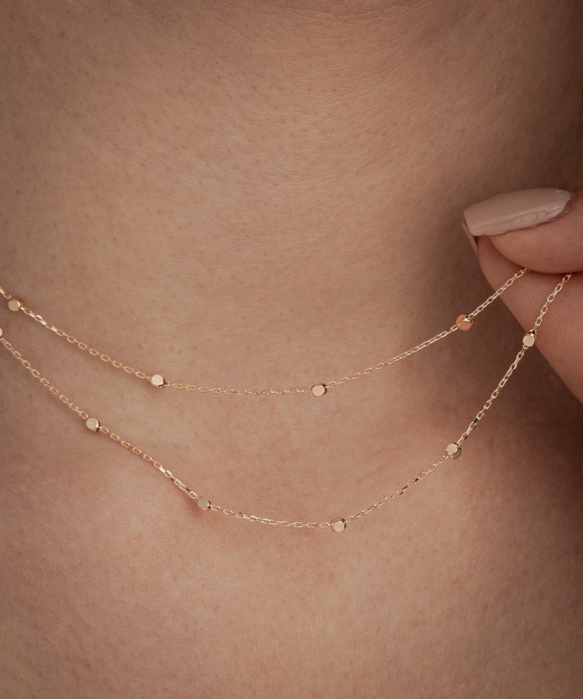 Dviguba auksinė grandinėlė  - Goldinga