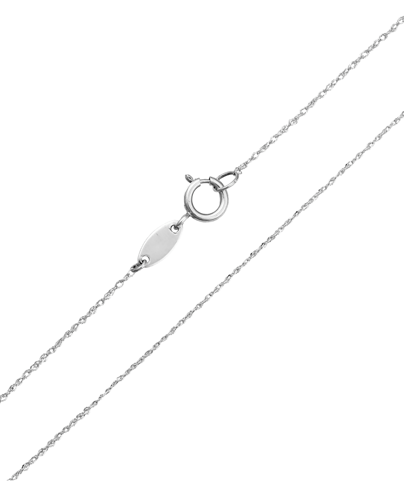 Balto aukso grandinėlė 0,3mm