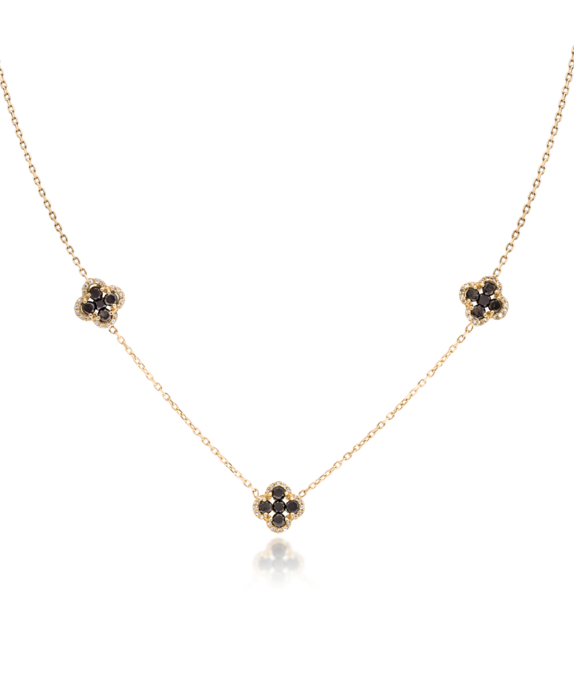 Auksinė Grandinėlė Su Deimantais