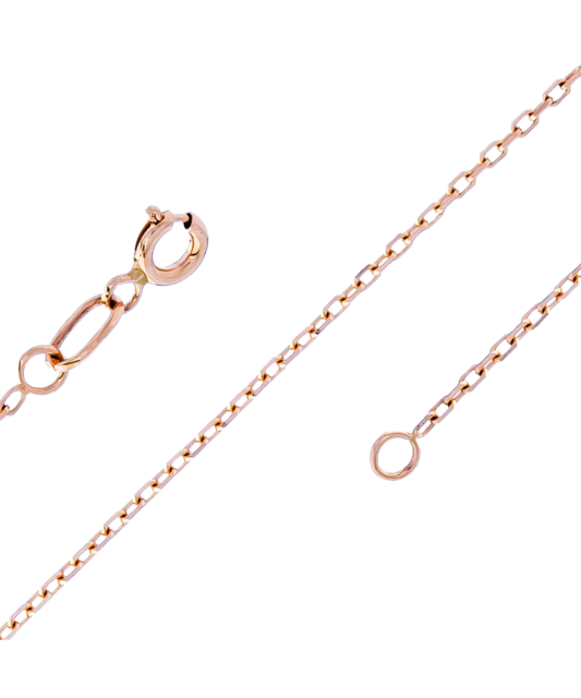 Auksinė vientisa grandinėlė "Anchor" 0.7mm  - Goldinga