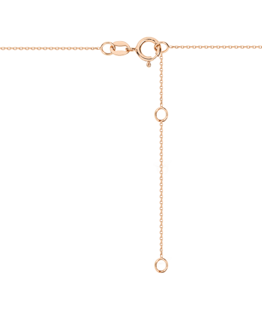 Auksinė Grandinėlė Su deimantiniu Pakabuku