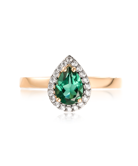 Auksinis žiedas su cirkoniais