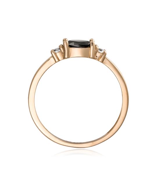 Auksinis žiedas su cirkoniais