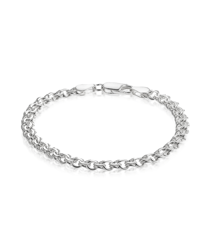 Sidabrinė apyrankė "Bismark" 5.2mm