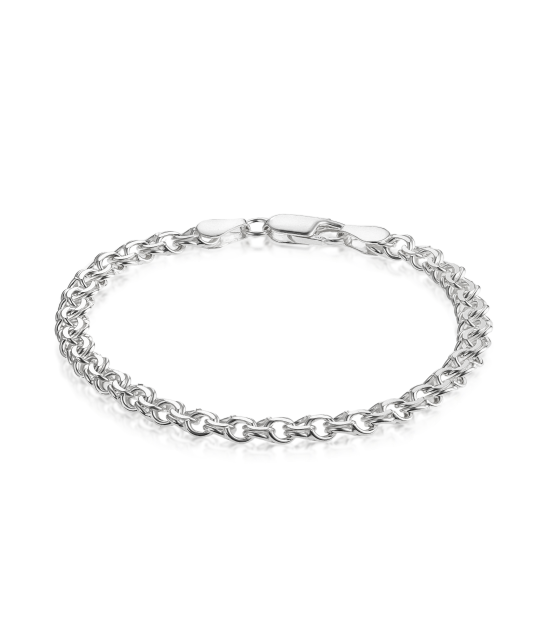 Sidabrinė apyrankė "Bismark" 5.2mm