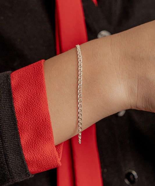 Sidabrinė apyrankė "Marina" 2.6mm