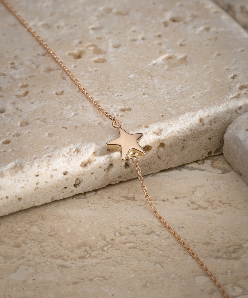 Auksinė apyrankė "Žvaigždė"