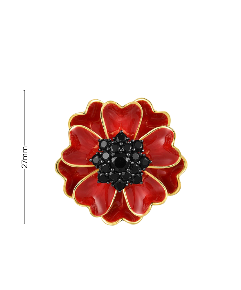 Paauksuotas Sidabrinis pakabukas su špineliais ir emale