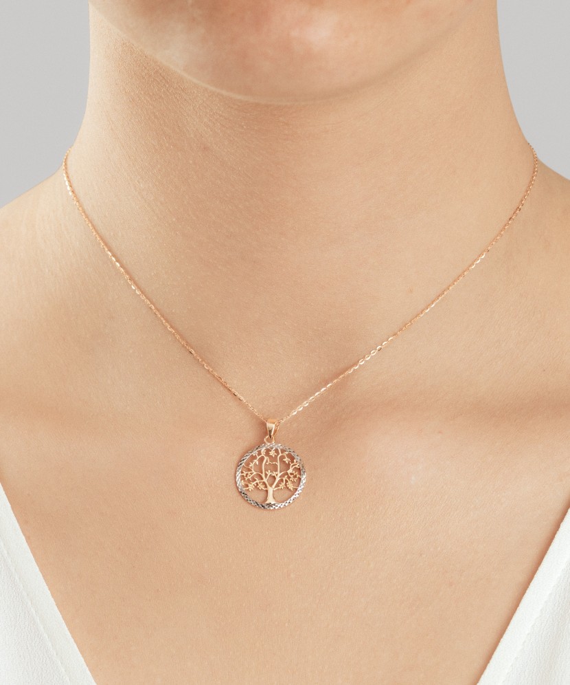 Auksinis pakabukas "Gyvybės medis"