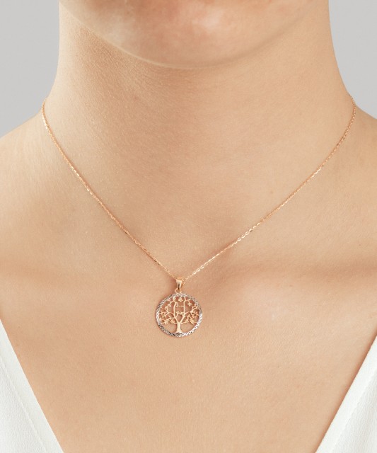 Auksinis pakabukas "Gyvybės medis"