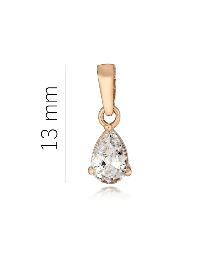 Auksinis pakabukas su cirkoniais