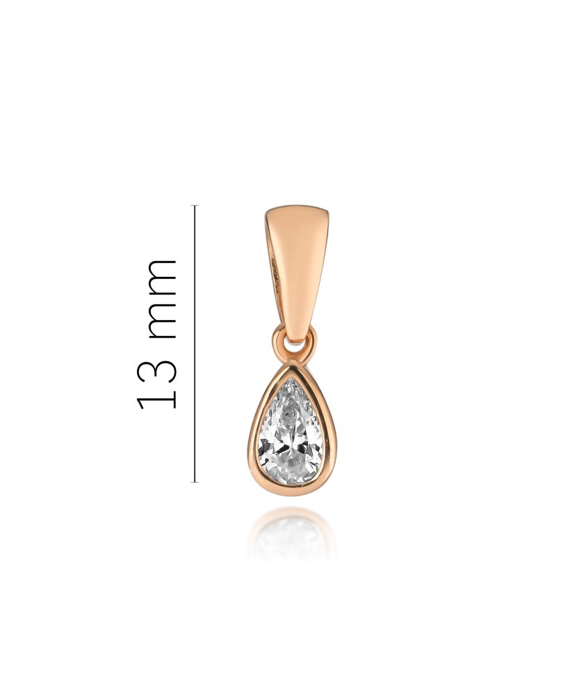 Auksinis pakabukas su cirkoniais