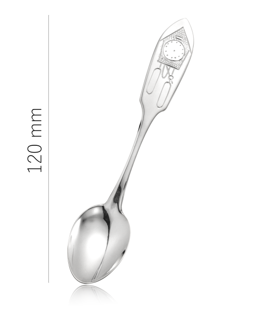 Sidabrinis Šaukštelis "Laikrodukas"