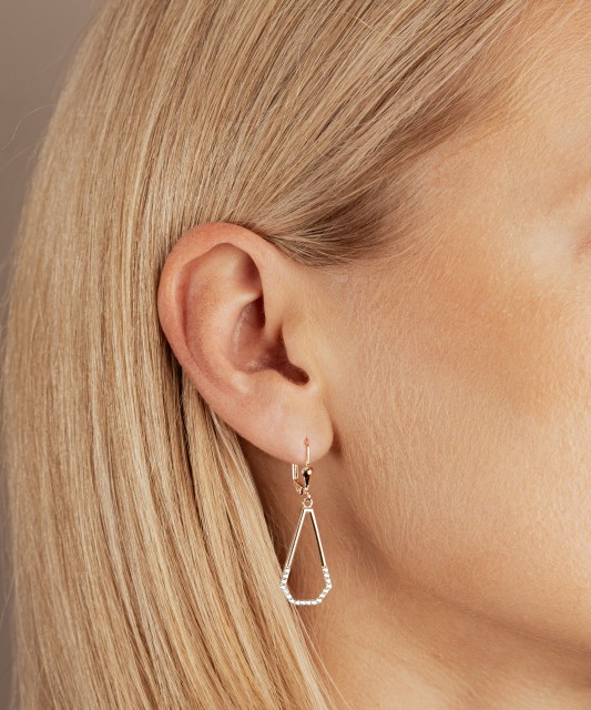 Auksiniai auskarai su cirkoniais