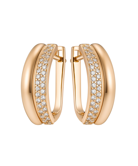 Auksiniai auskarai su cirkoniais